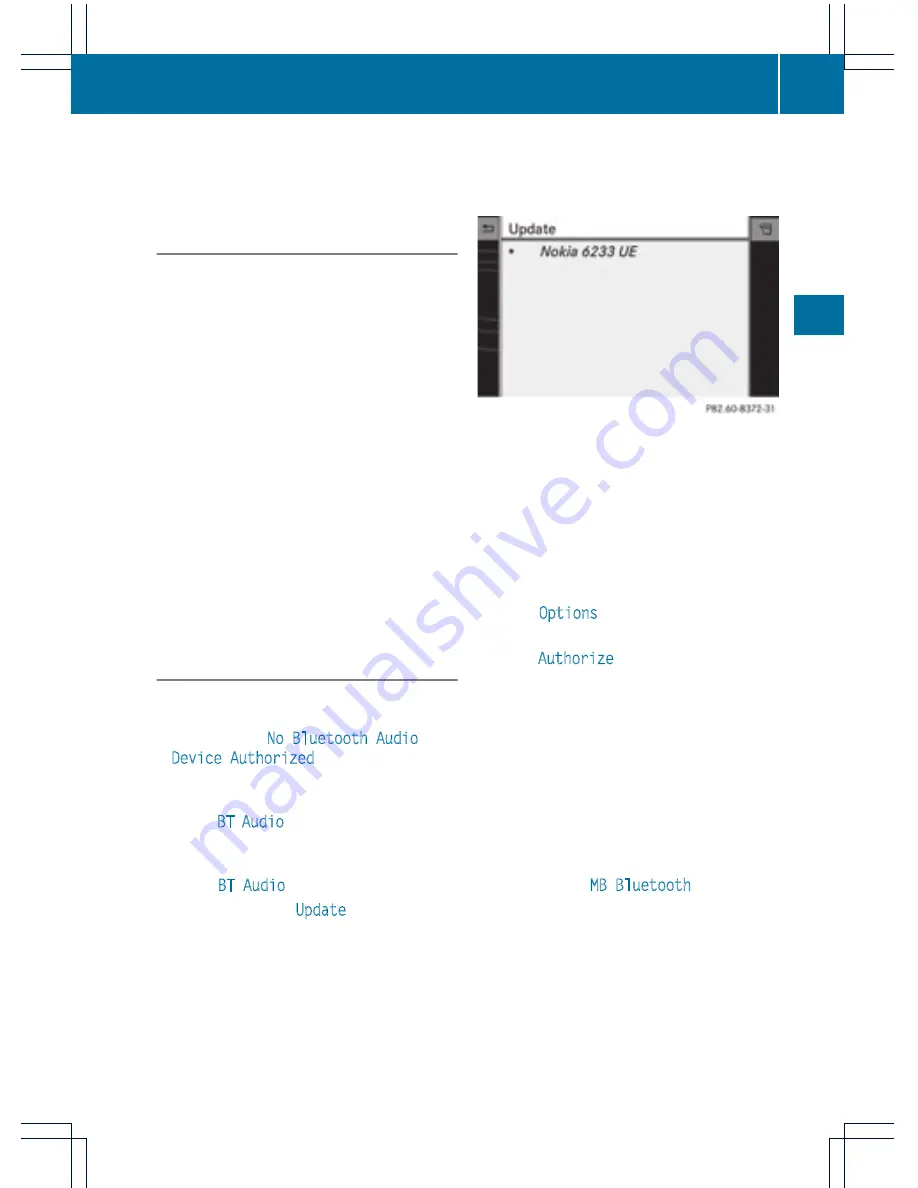 Mercedes-Benz Audio 20 2012 Operating Instructions Manual Download Page 71