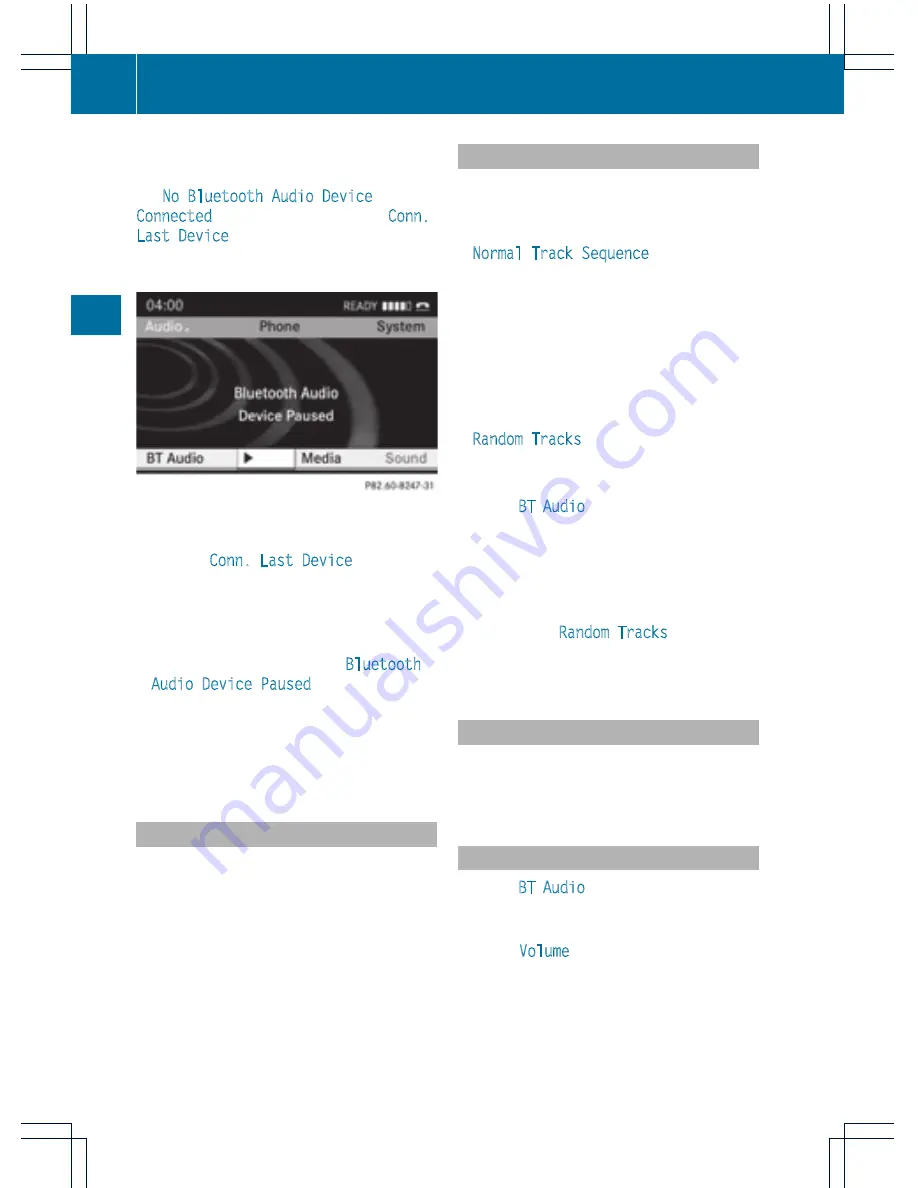 Mercedes-Benz Audio 20 2012 Operating Instructions Manual Download Page 74