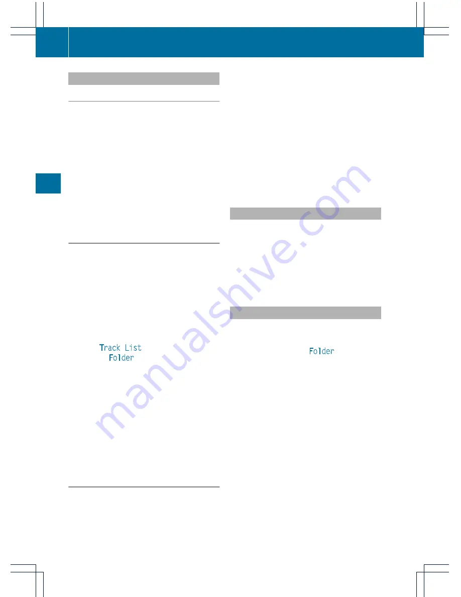 Mercedes-Benz Audio 20 2012 Operating Instructions Manual Download Page 90