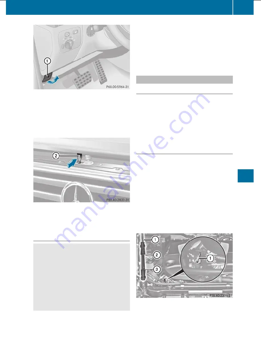 Mercedes-Benz G 55 AMG Operator'S Manual Download Page 213