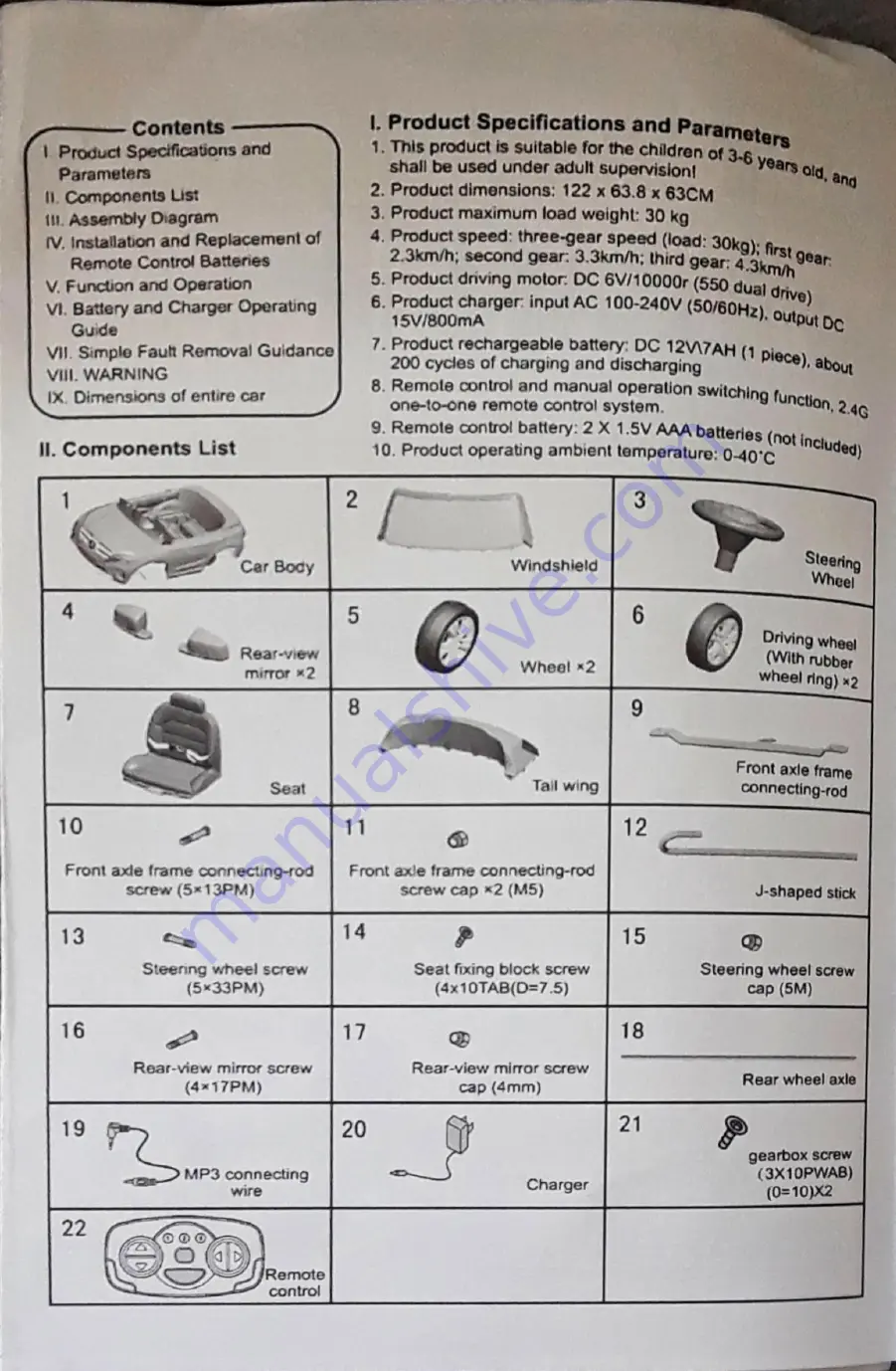 Mercedes-Benz GLA-Class Installation And Operating Instructions Manual Download Page 2