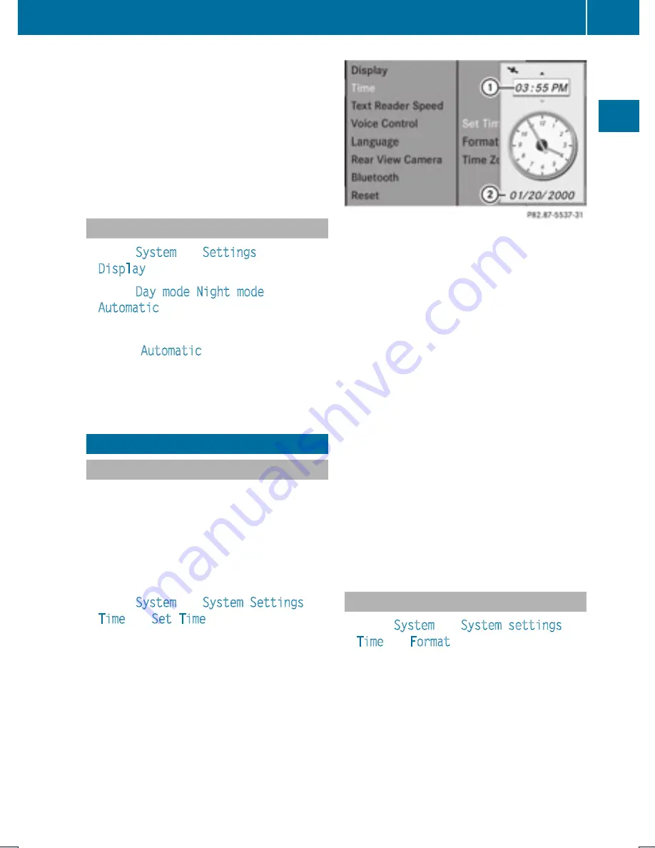 Mercedes-Benz MY15 Manual Download Page 45