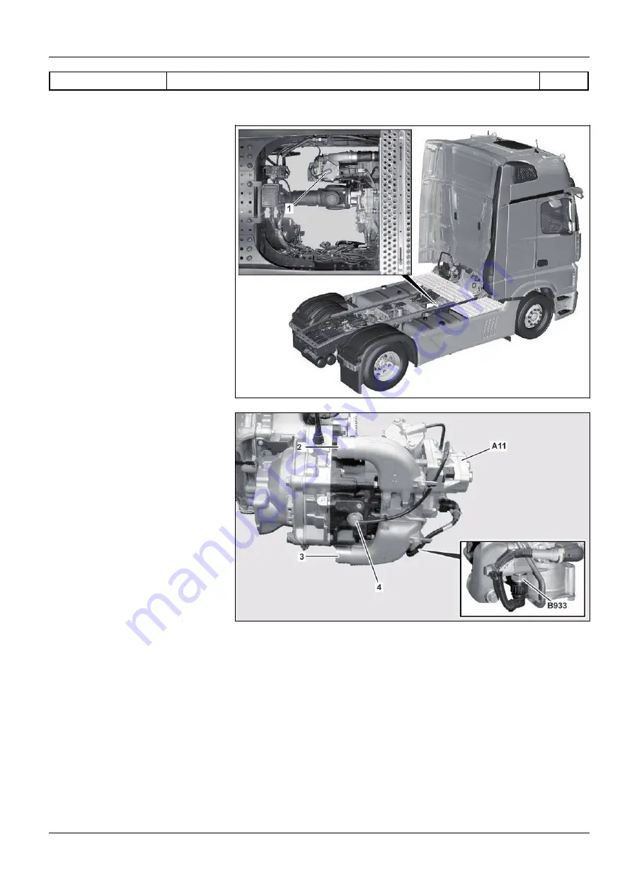 Mercedes-Benz OM 471 Introduction Into Service Manual Download Page 200