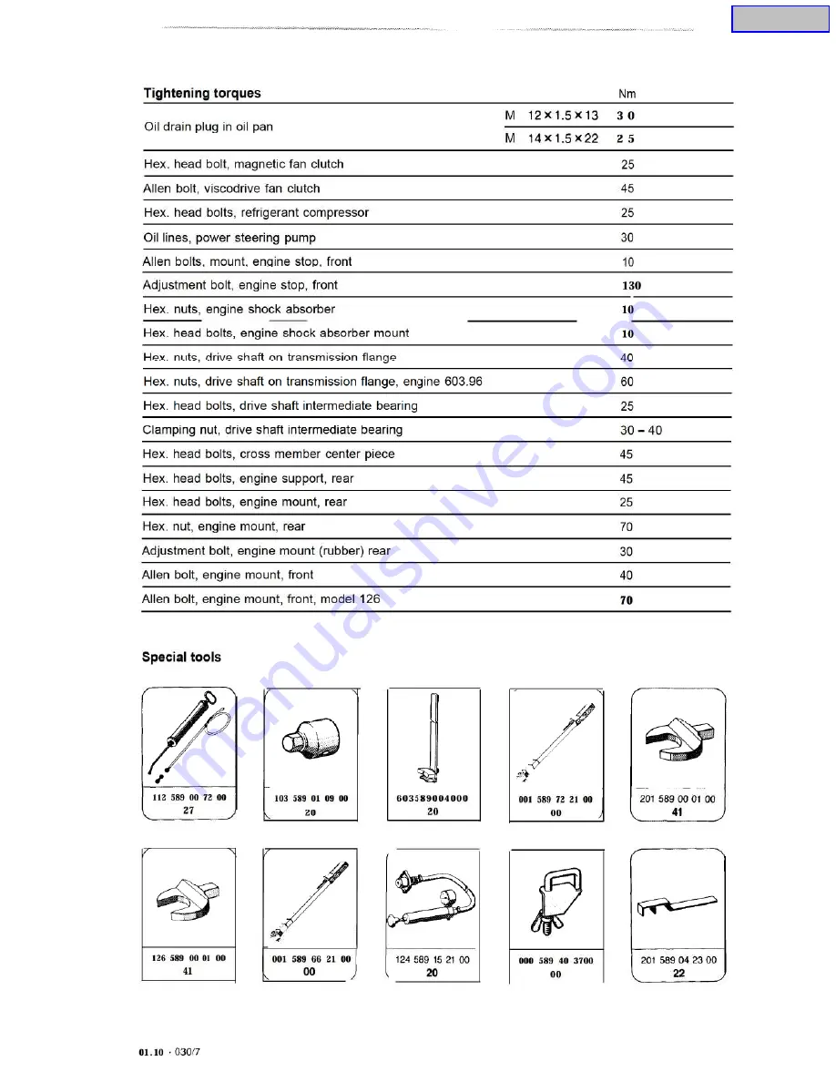 Mercedes-Benz OM602 Service Manual Download Page 41