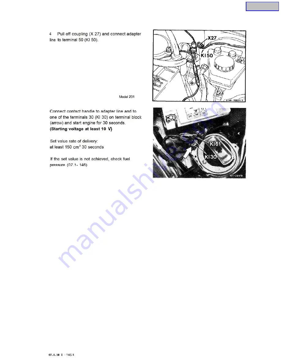 Mercedes-Benz OM602 Service Manual Download Page 395