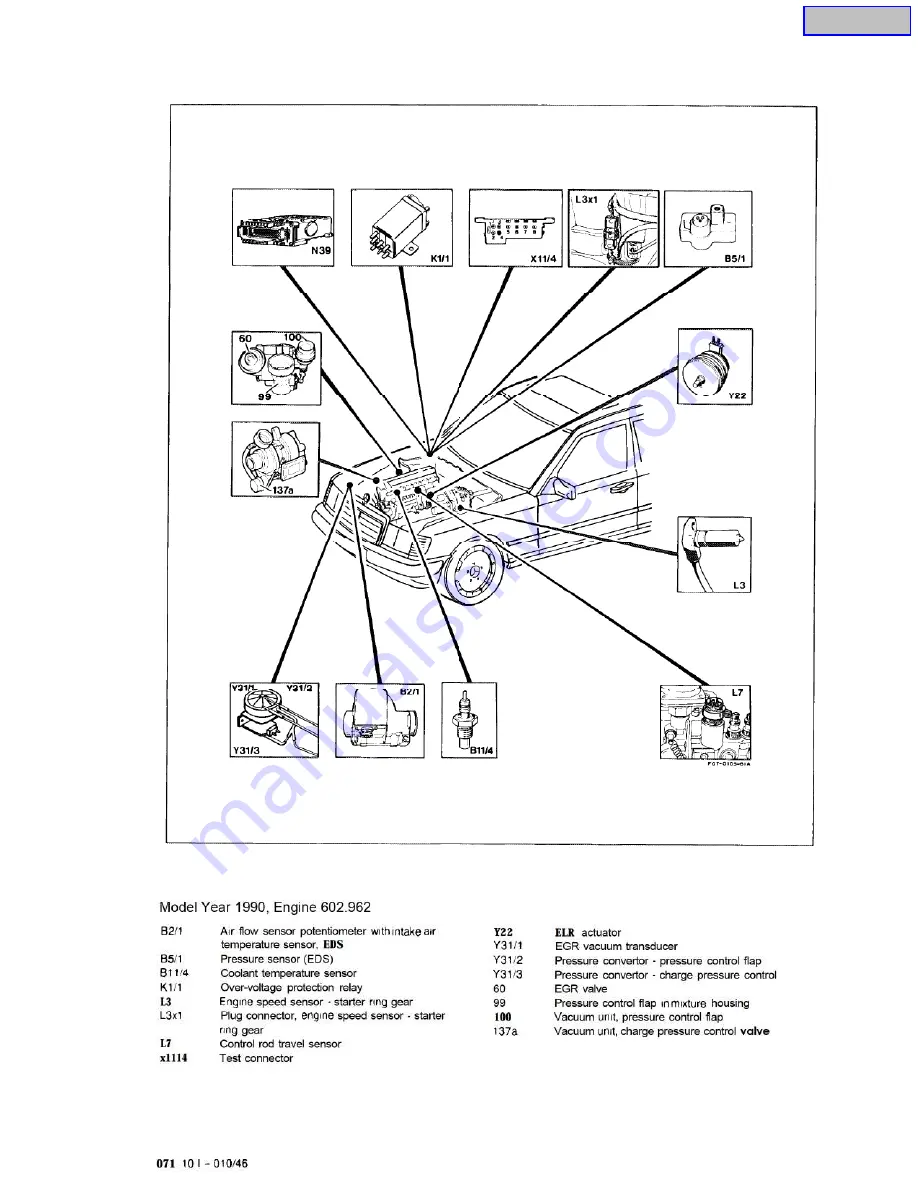 Mercedes-Benz OM602 Service Manual Download Page 515