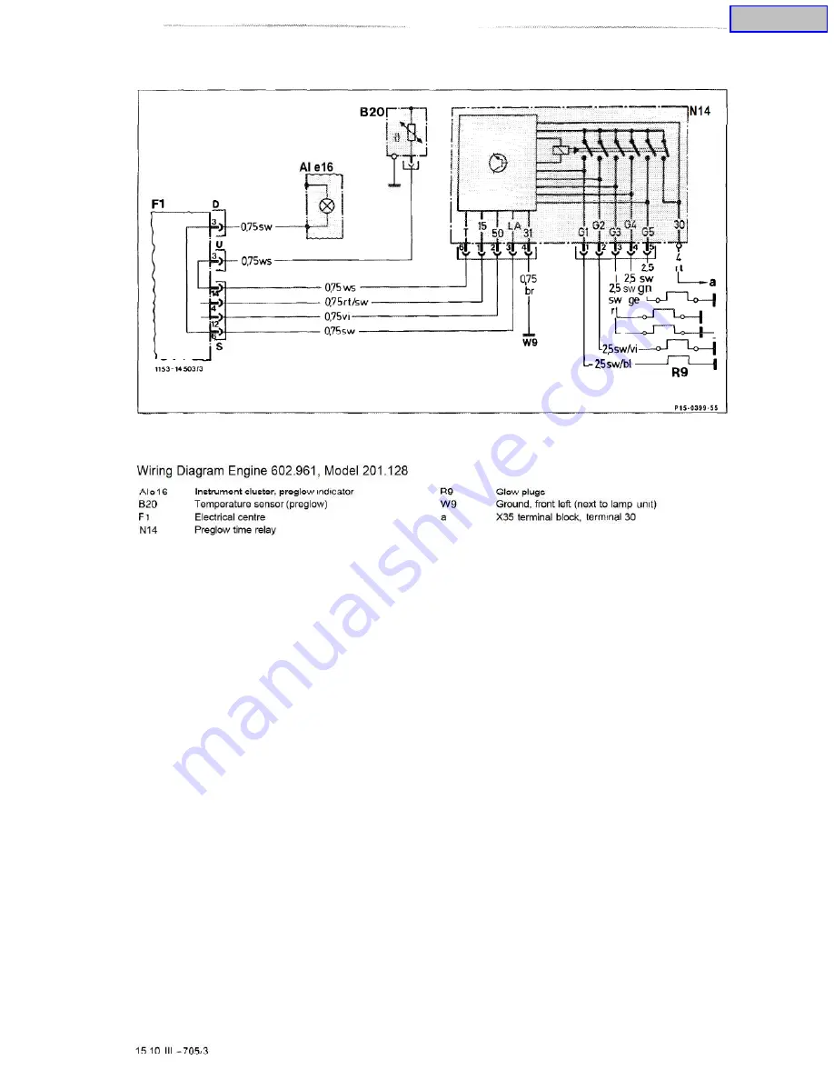 Mercedes-Benz OM602 Service Manual Download Page 721