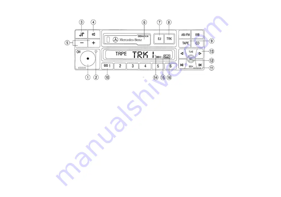 Mercedes-Benz SL320 R129 1997 Operation Manual Download Page 5