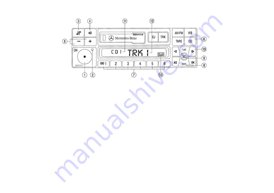 Mercedes-Benz SL320 R129 1997 Operation Manual Download Page 6