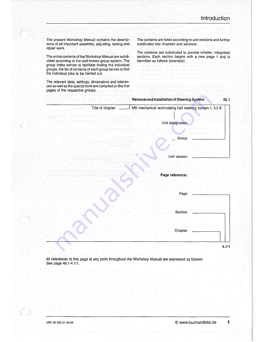 Mercedes-Benz Unimog 435 Service Manual Download Page 3