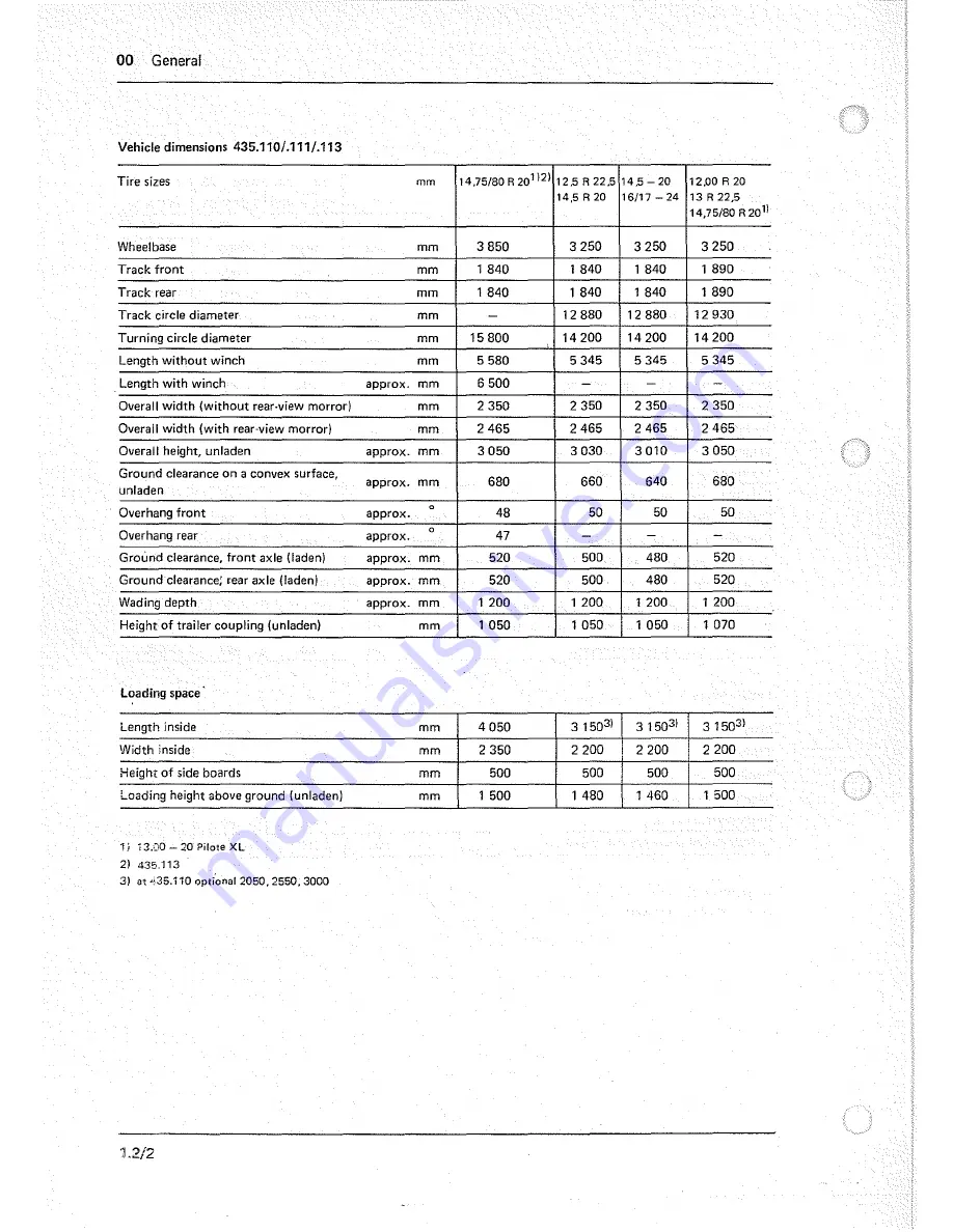 Mercedes-Benz Unimog 435 Service Manual Download Page 16