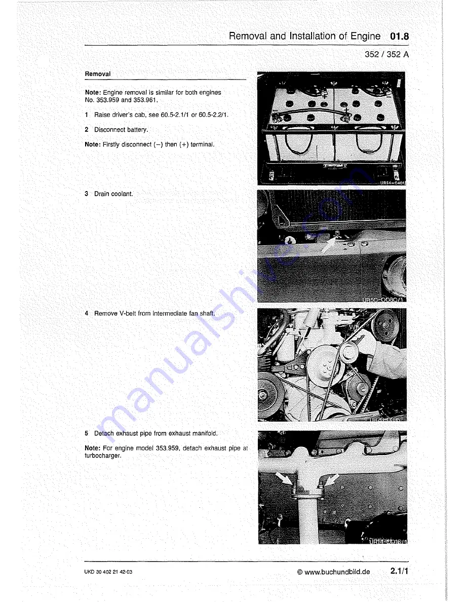 Mercedes-Benz Unimog 435 Service Manual Download Page 51