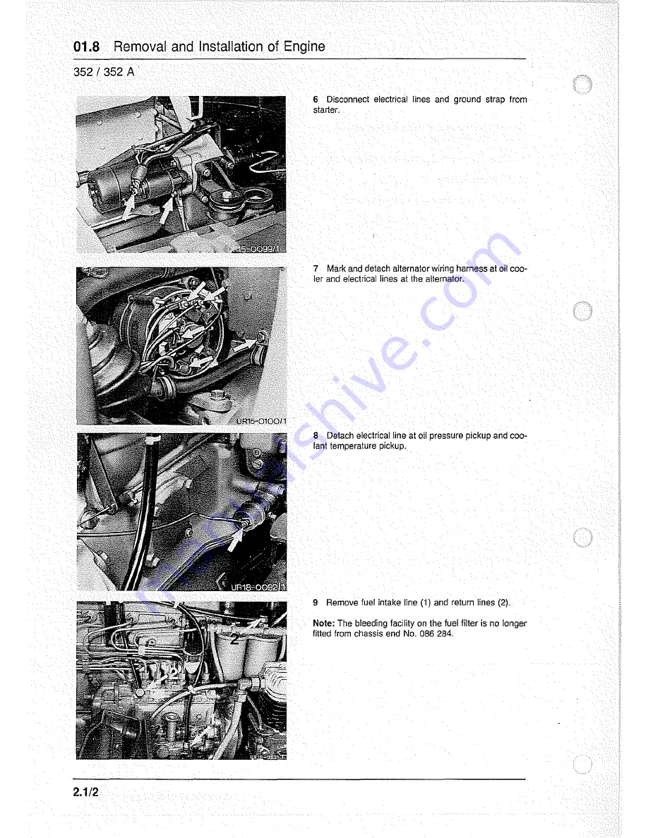 Mercedes-Benz Unimog 435 Service Manual Download Page 52