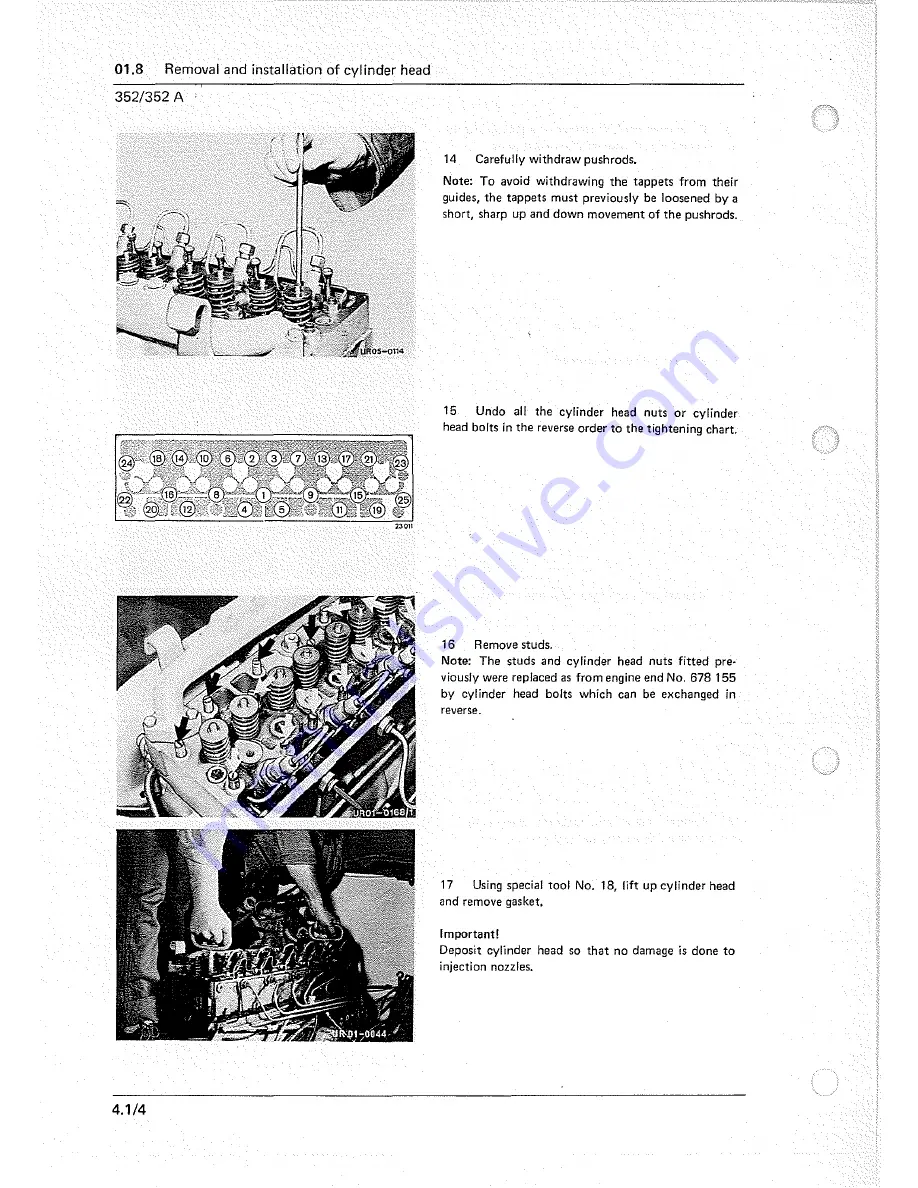 Mercedes-Benz Unimog 435 Service Manual Download Page 72