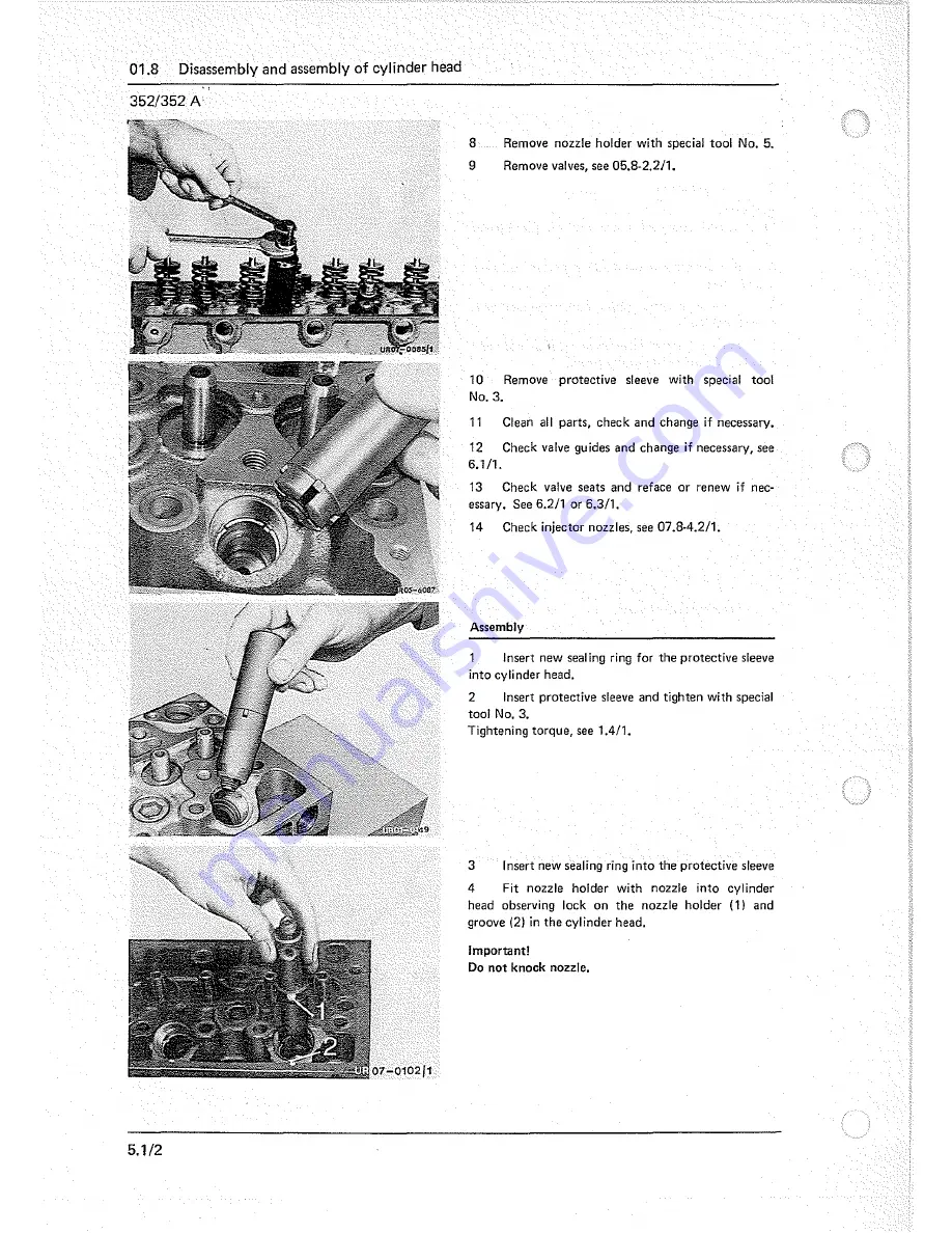 Mercedes-Benz Unimog 435 Service Manual Download Page 80