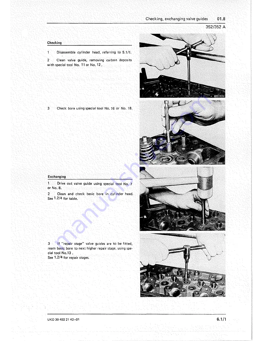 Mercedes-Benz Unimog 435 Service Manual Download Page 83