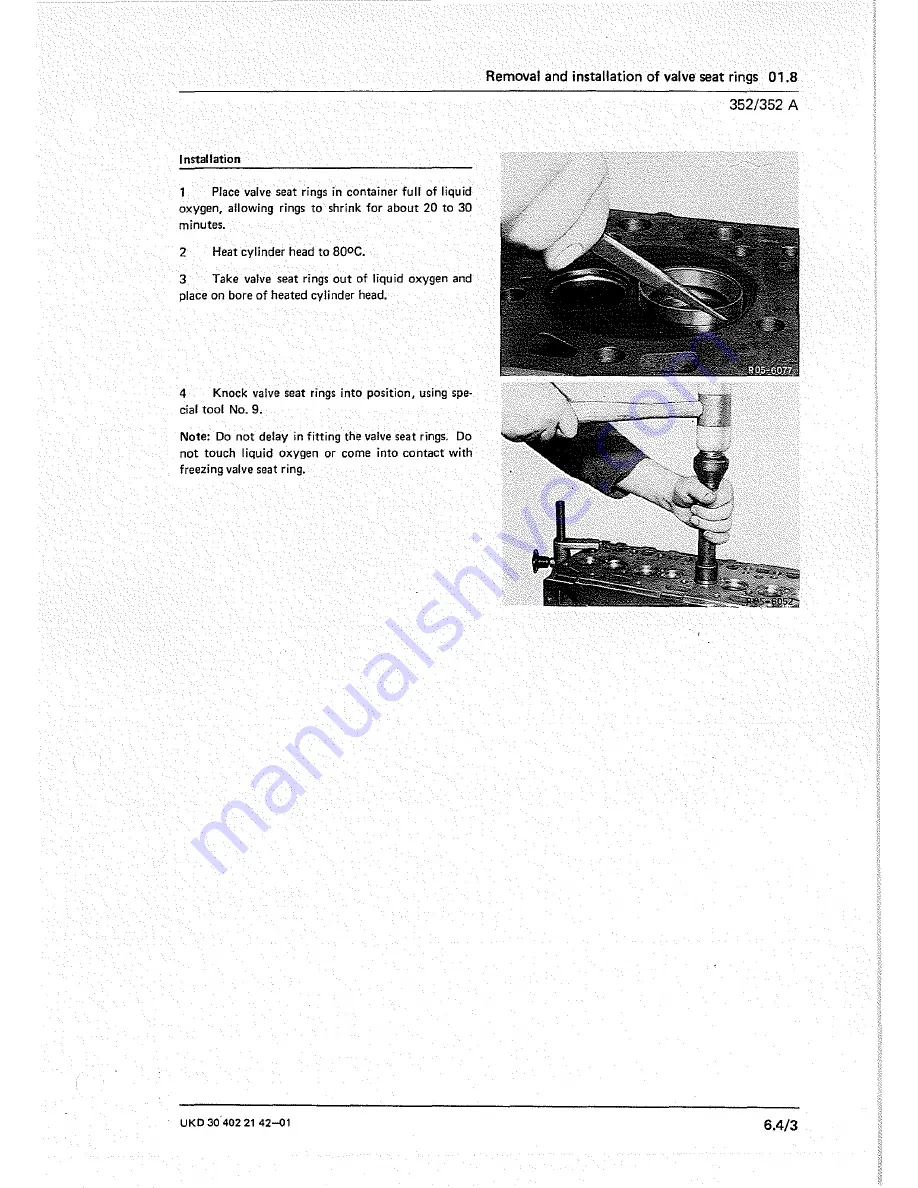 Mercedes-Benz Unimog 435 Service Manual Download Page 91