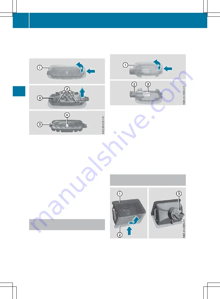 Mercedes-Benz V 200 4MATIC 2015 Operating Instructions Manual Download Page 122