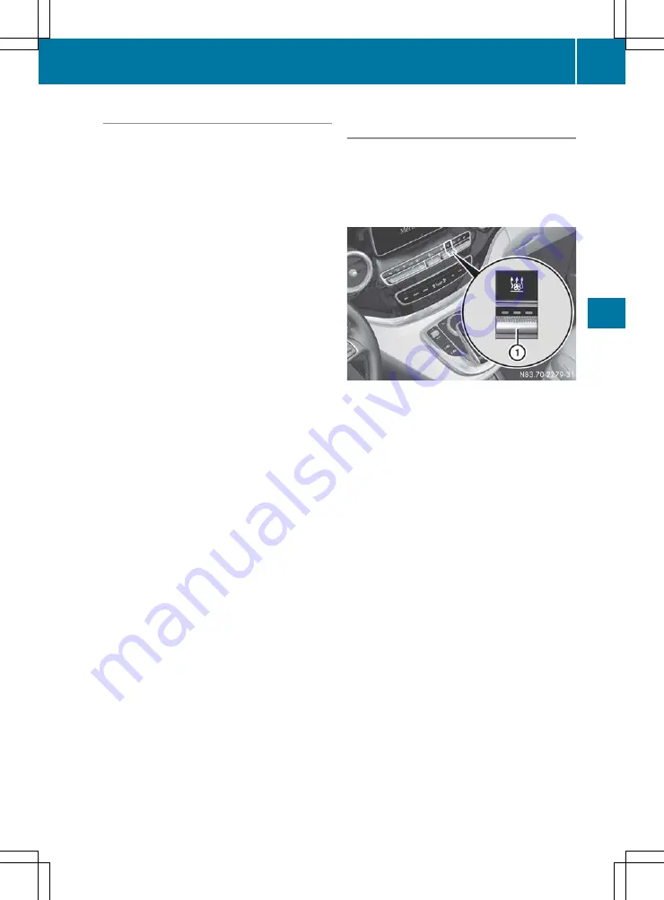 Mercedes-Benz V 200 4MATIC 2015 Operating Instructions Manual Download Page 149