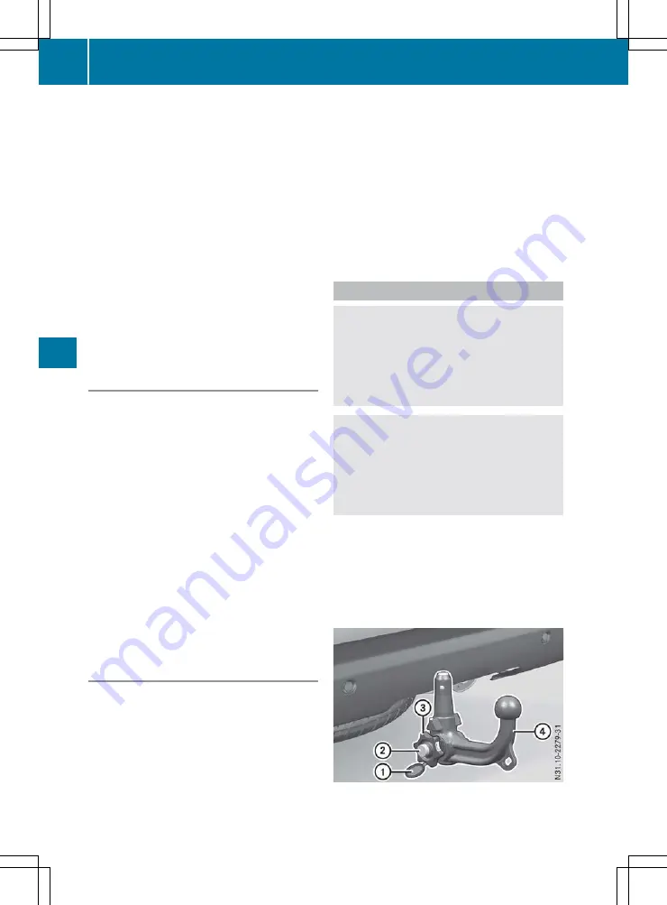 Mercedes-Benz V 200 4MATIC 2015 Operating Instructions Manual Download Page 230