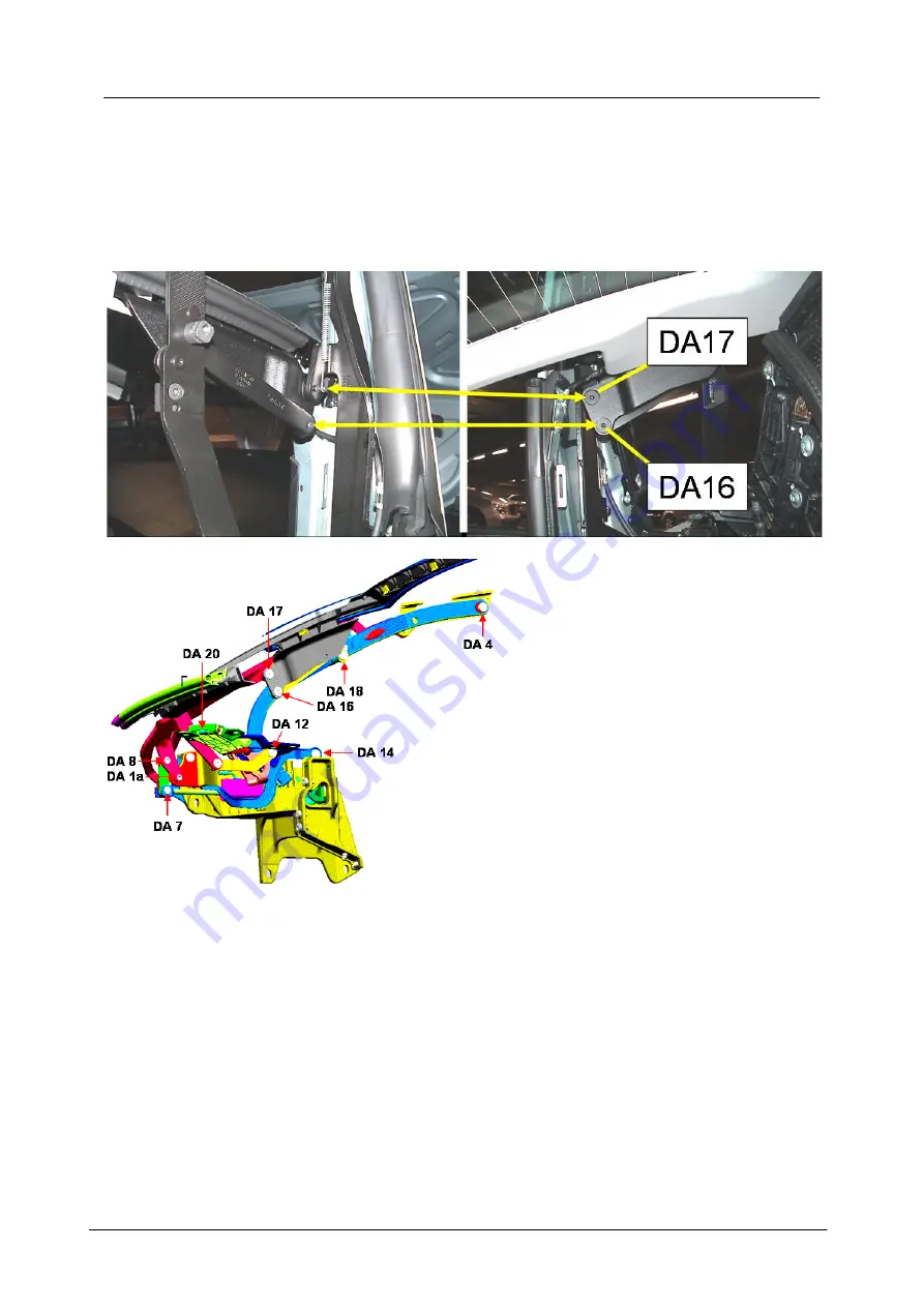 Mercedes-Benz Vario Roof R171 Troubleshooting Tree Download Page 14