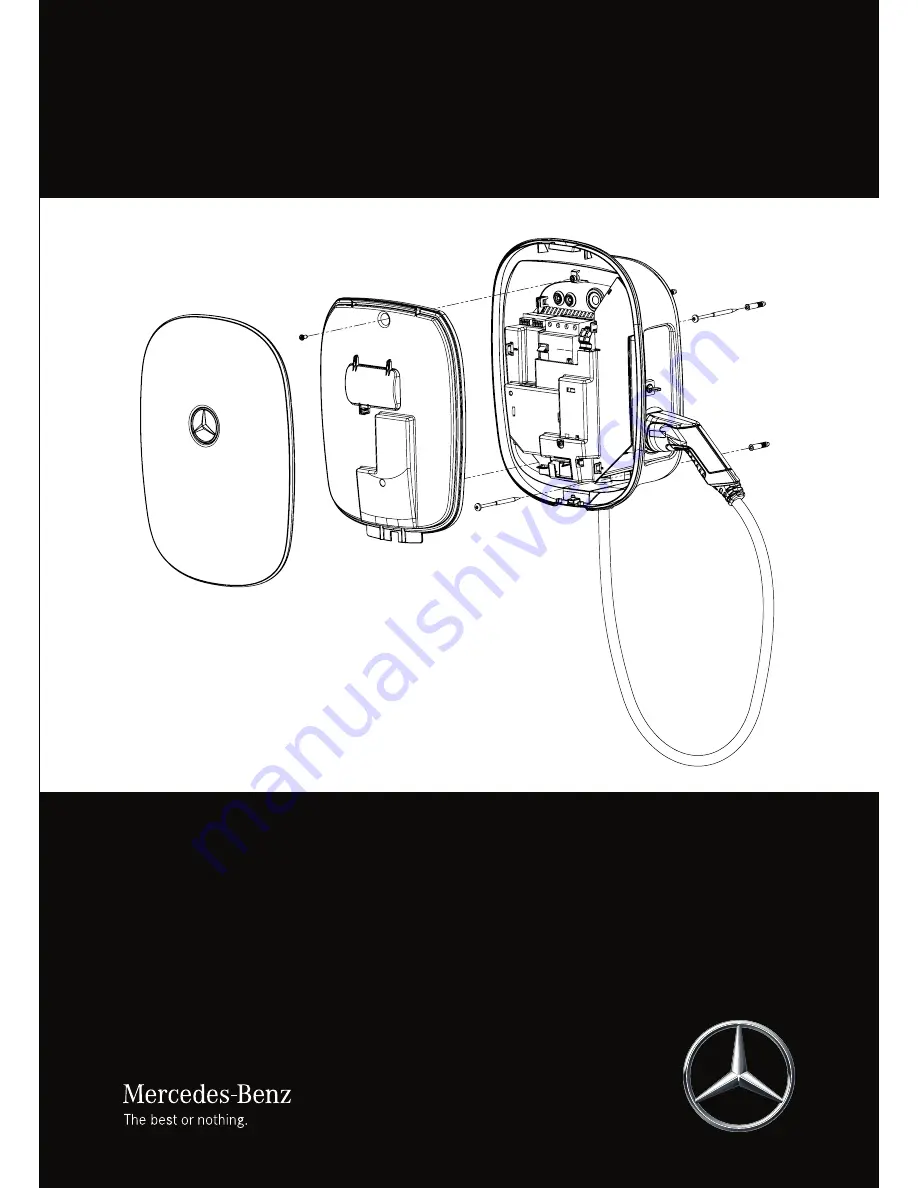 Mercedes-Benz Wallbox Home Installation Manual Download Page 1