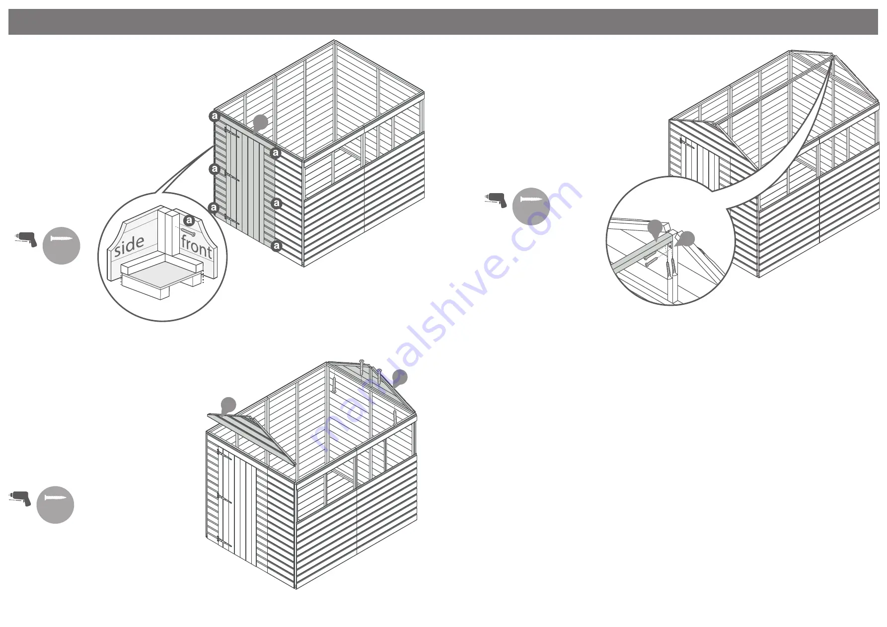 Mercia Garden Products 01DTSHRAX0806SDFW-V1 Скачать руководство пользователя страница 5