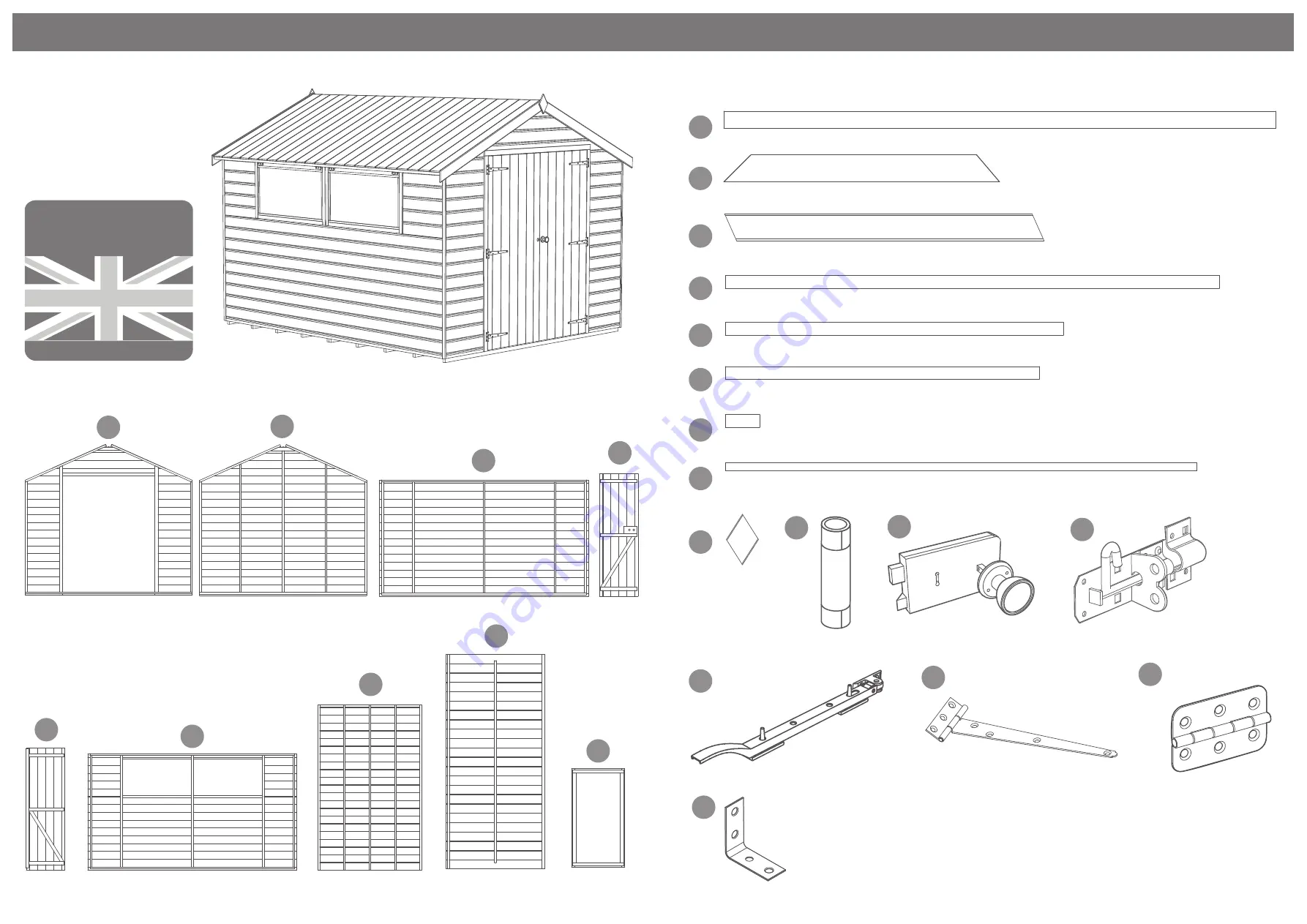 Mercia Garden Products 01GRO1008DD-V1 Скачать руководство пользователя страница 2