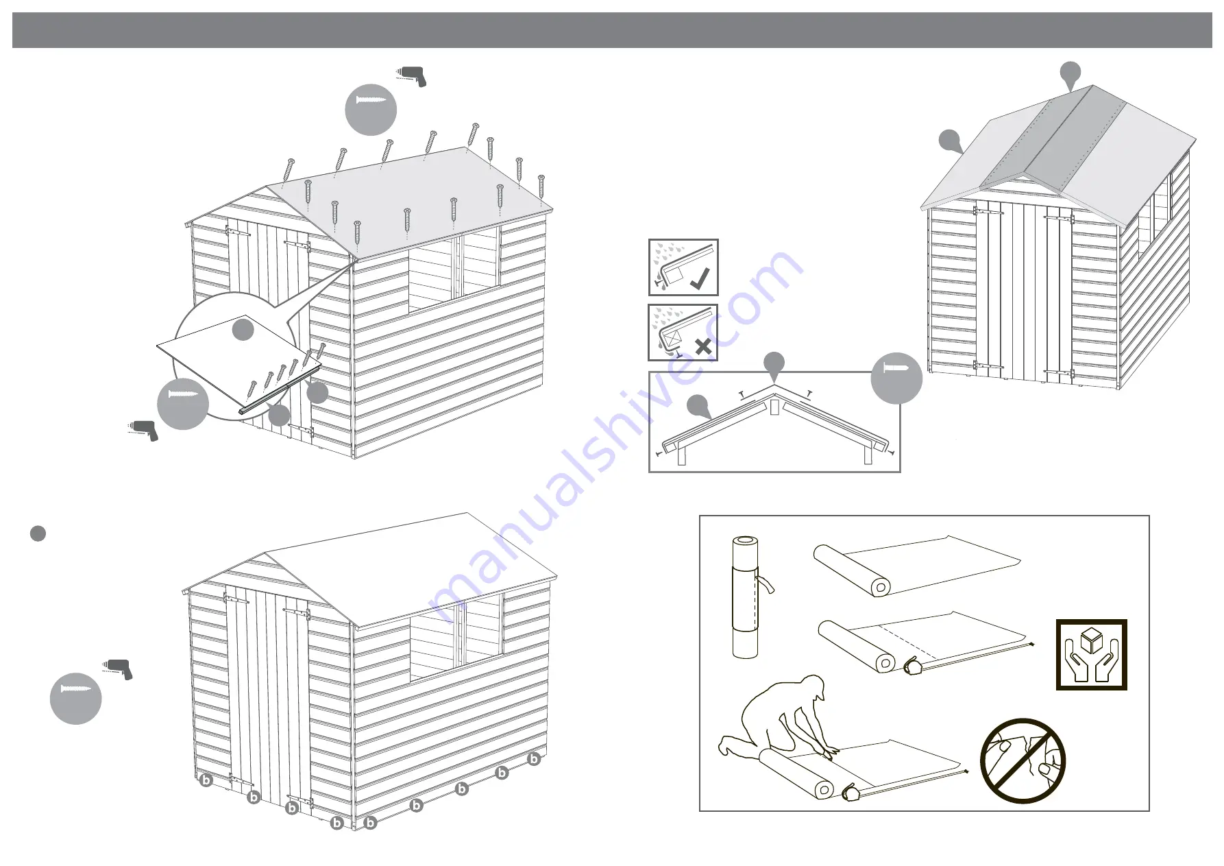 Mercia Garden Products 01OSBA0806DDFW-V1 General Instructions Manual Download Page 4