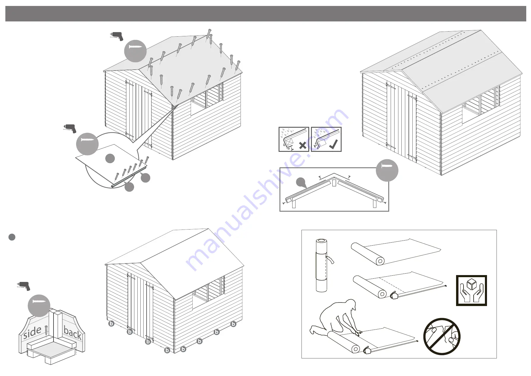 Mercia Garden Products 01OSBA0808DDFW-V1 Скачать руководство пользователя страница 4