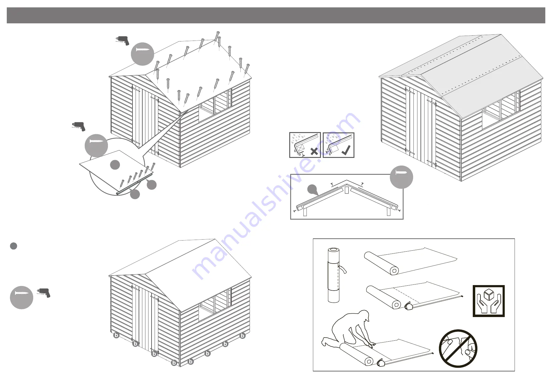 Mercia Garden Products 01OSBA0808DDFW-V1 General Instructions Manual Download Page 9