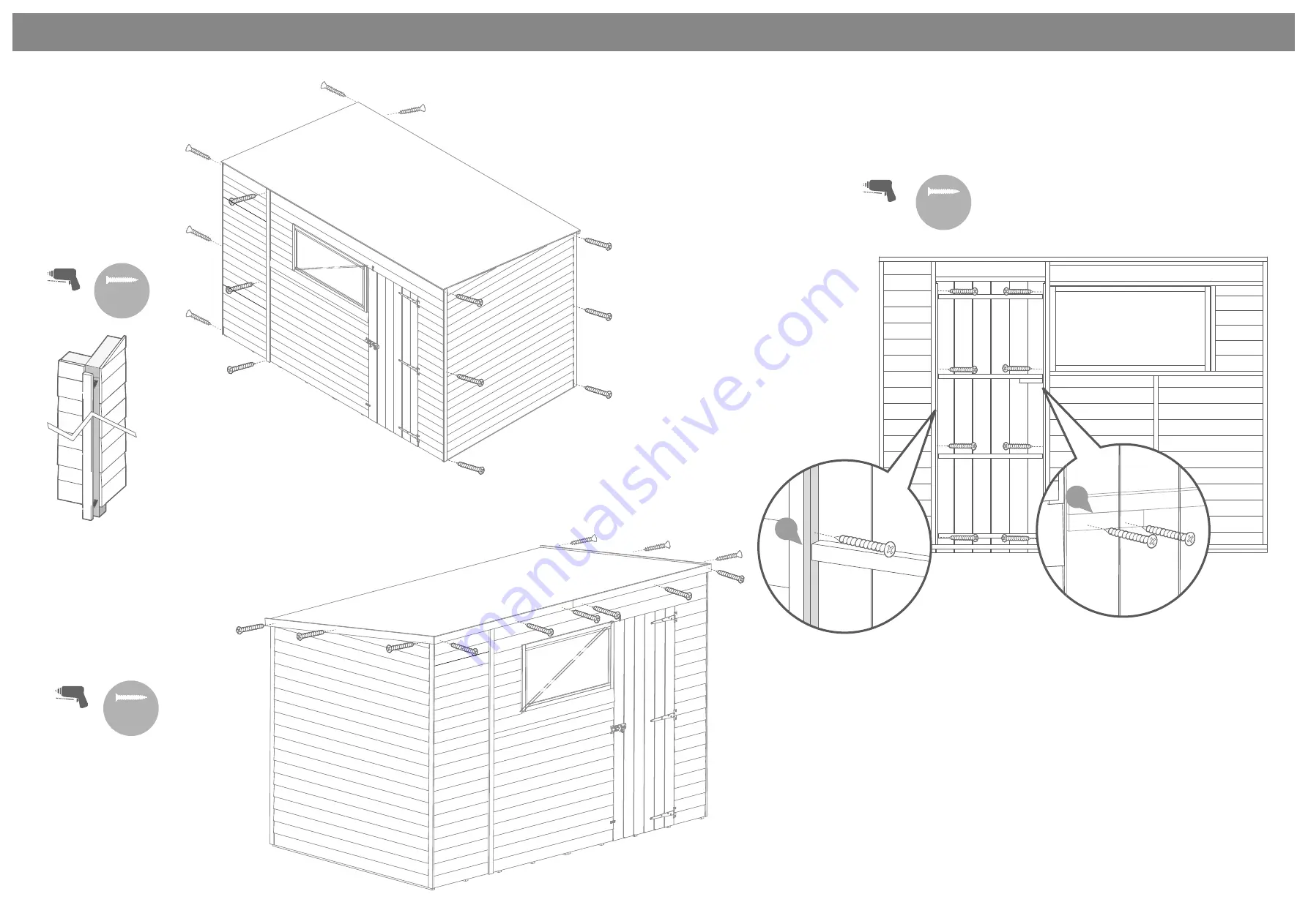 Mercia Garden Products 01OSBP1008SDFW-V1 Installation Instructions Manual Download Page 5