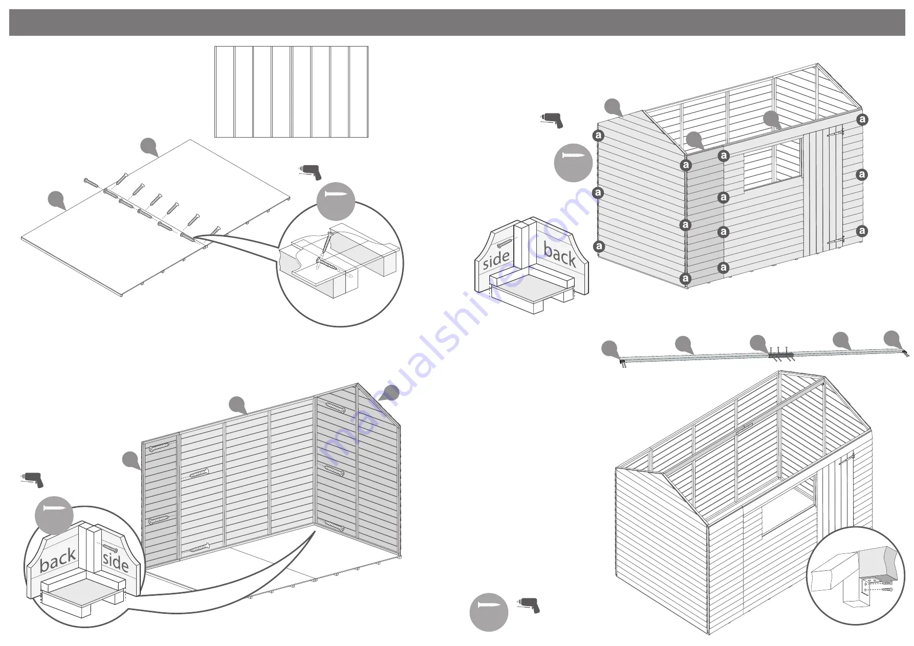 Mercia Garden Products 01OVLPRA0604SDFW-V1 General Instructions Manual Download Page 3