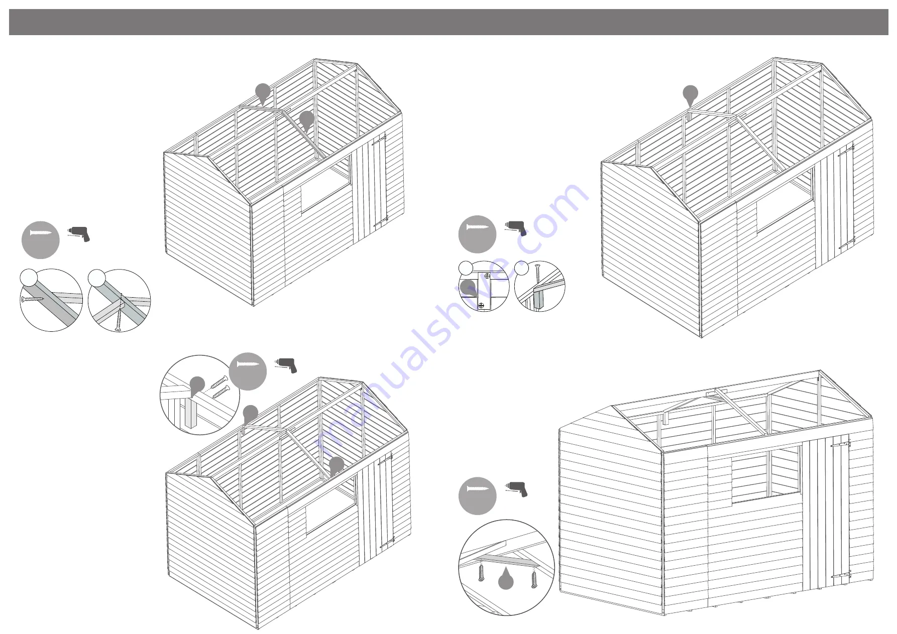 Mercia Garden Products 01OVLPRA0604SDFW-V1 General Instructions Manual Download Page 4