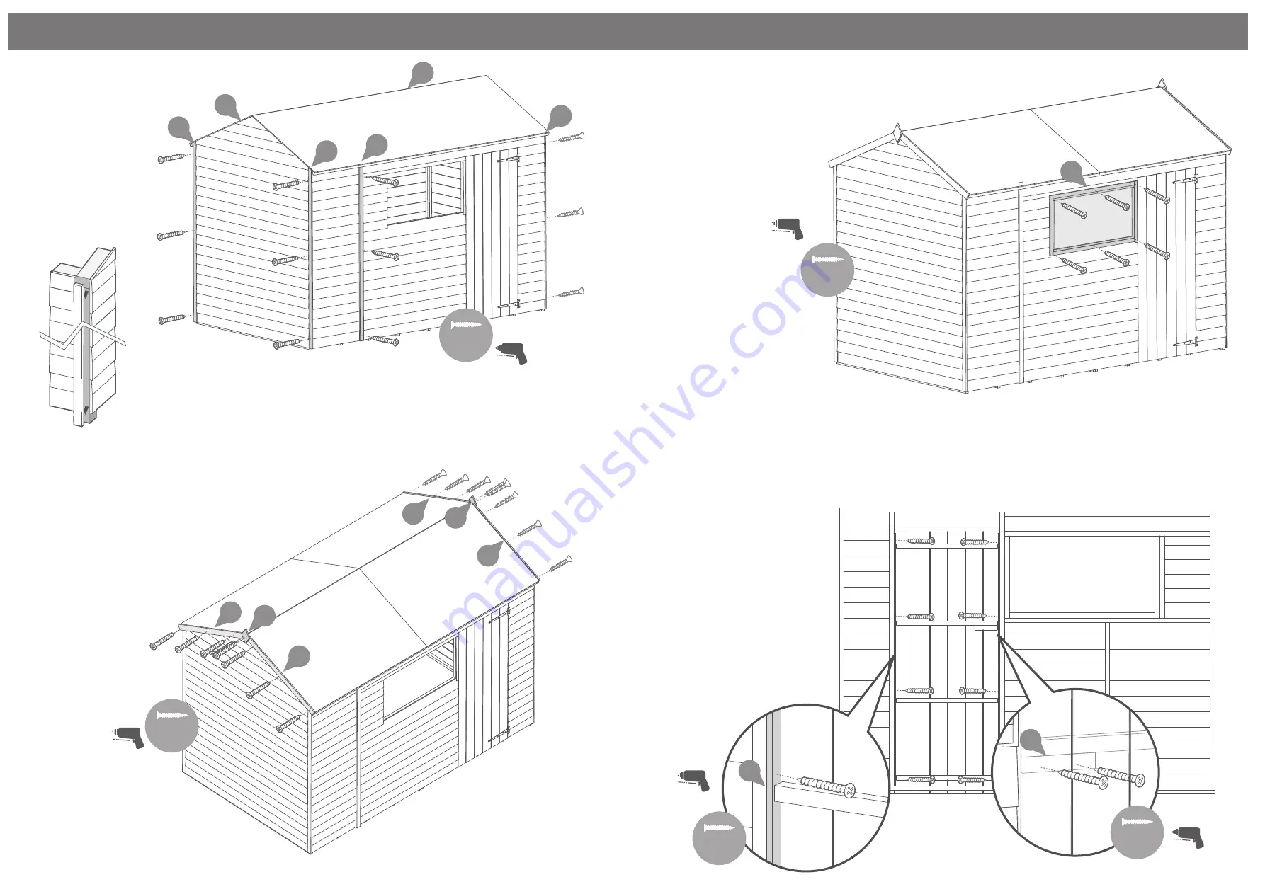 Mercia Garden Products 01OVLPRA0604SDFW-V1 General Instructions Manual Download Page 6