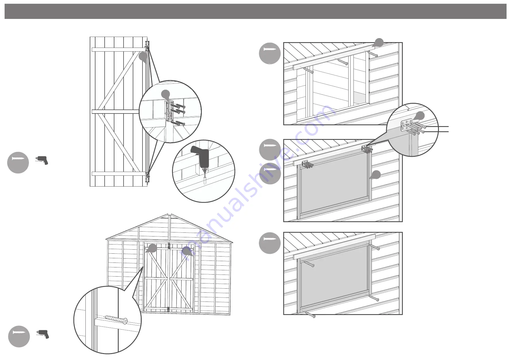 Mercia Garden Products 01PTSHPWOR1010DDOW-V4 General Instructions Manual Download Page 23