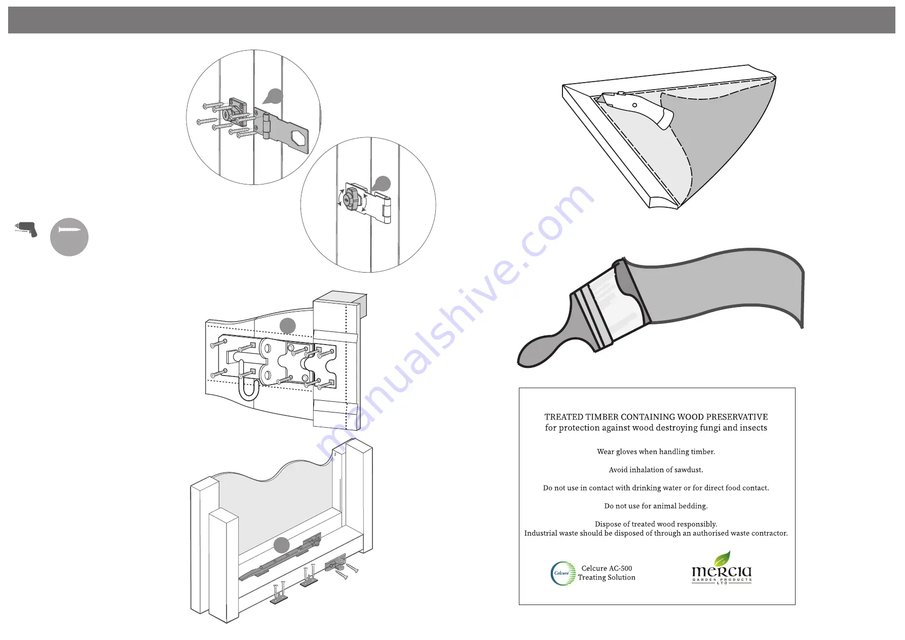 Mercia Garden Products 01PTSHPWOR1010DDOW-V4 Скачать руководство пользователя страница 24