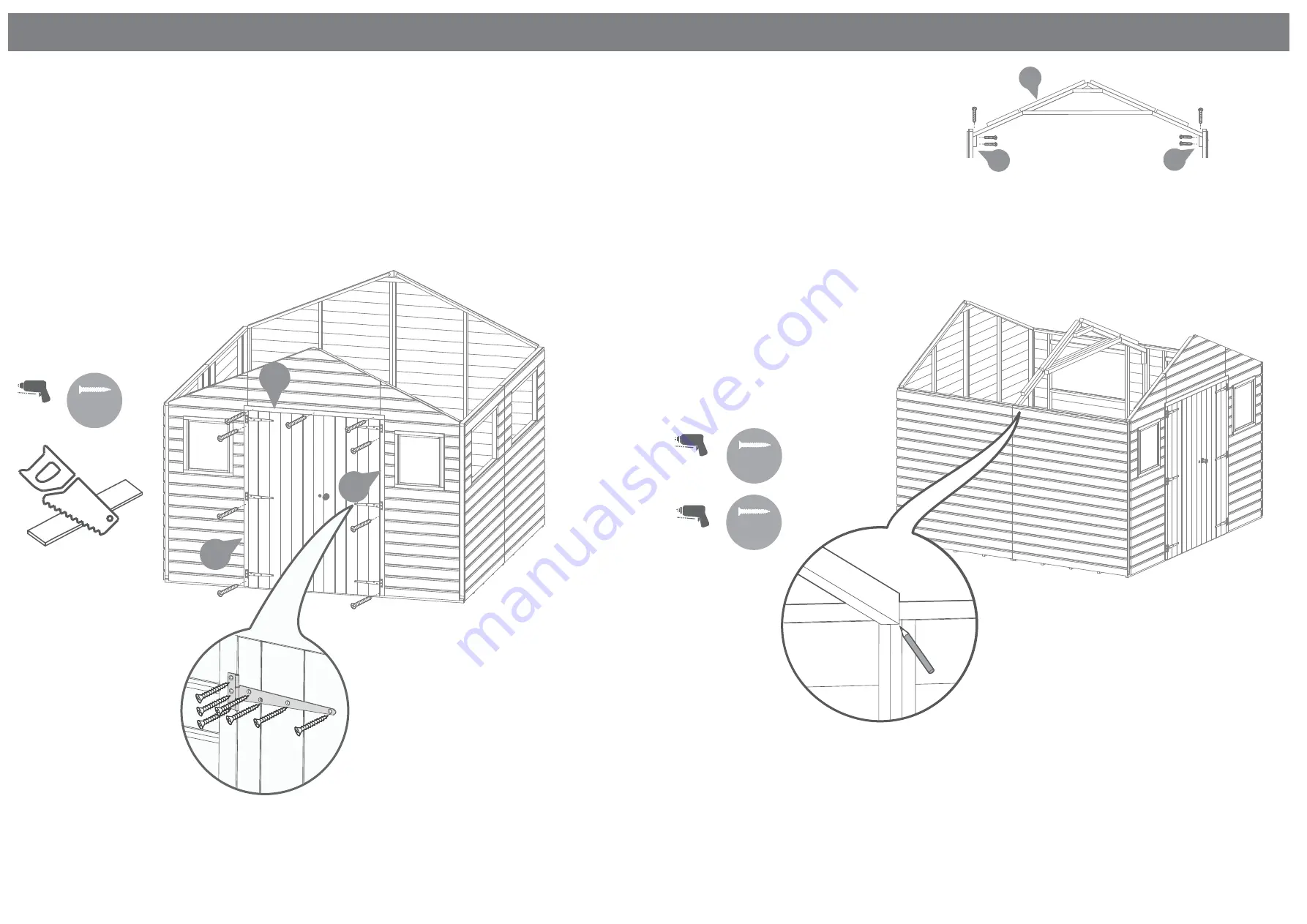 Mercia Garden Products 01SHPWOR1010DDOW-V1 General Instructions Manual Download Page 6