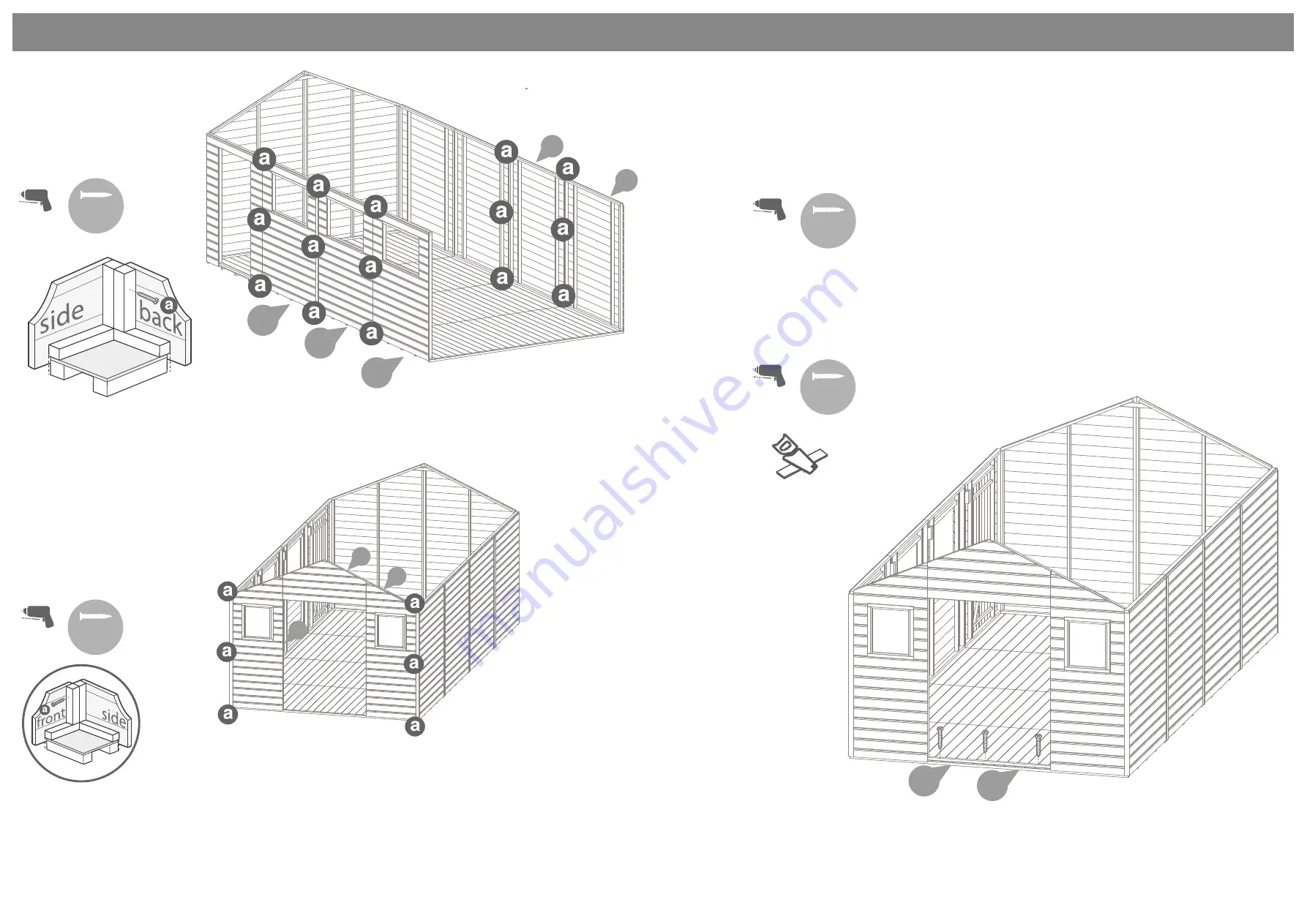 Mercia Garden Products 01SHPWOR2010DDOW-V2 General Instructions Manual Download Page 5