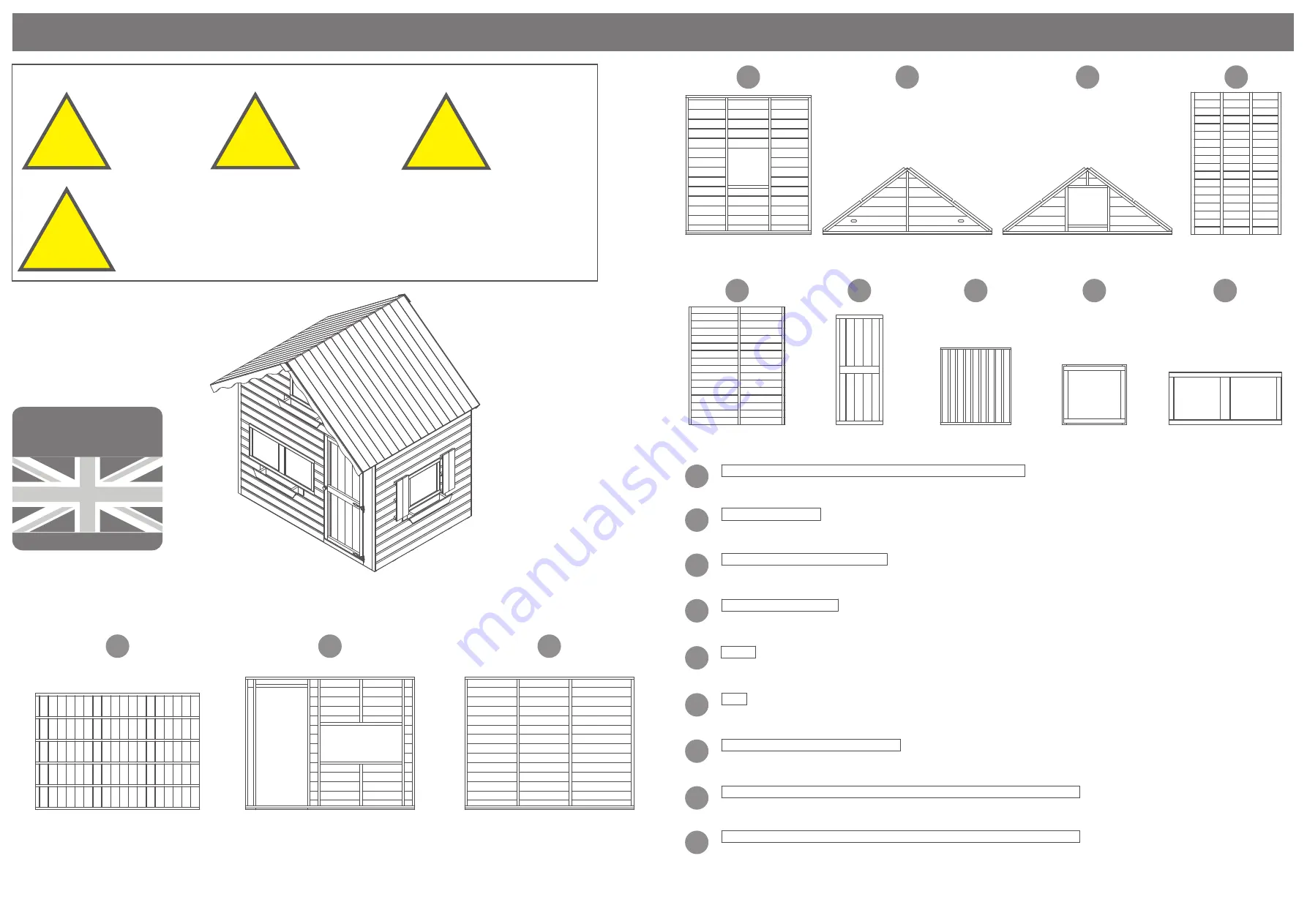 Mercia Garden Products 02DTAXVP0701-V1-PEFC General Instructions Manual Download Page 3