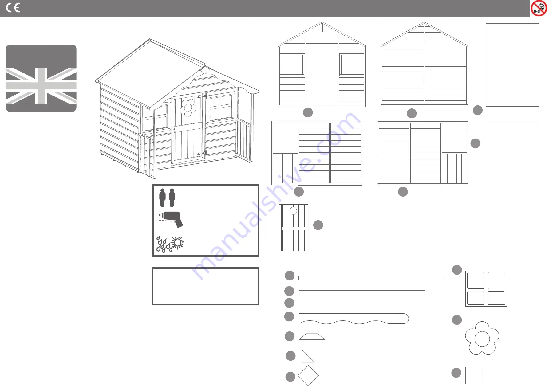 Mercia Garden Products 02HON51156-V1 Manual Download Page 1