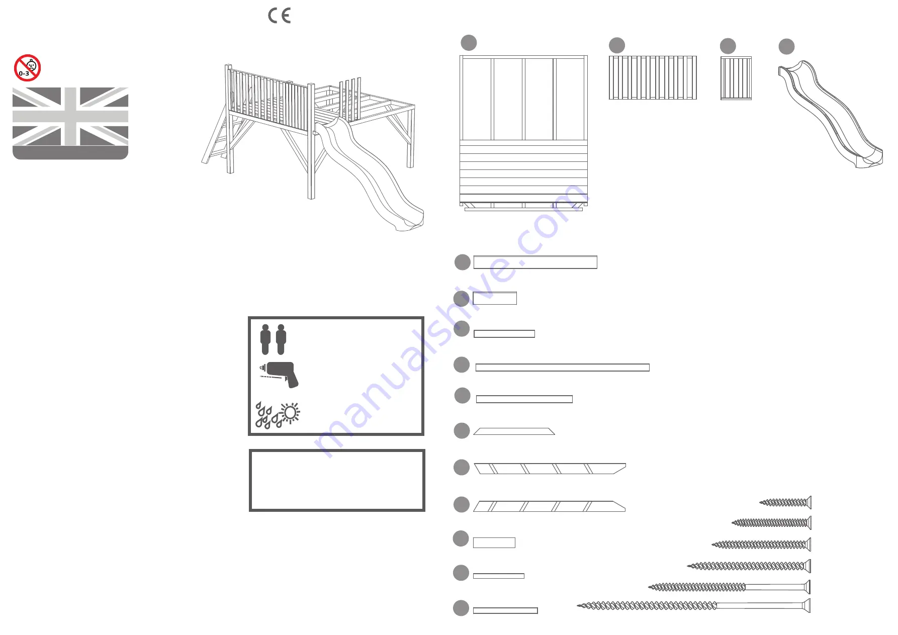 Mercia Garden Products 02LRGTWR-V1 Manual Download Page 1