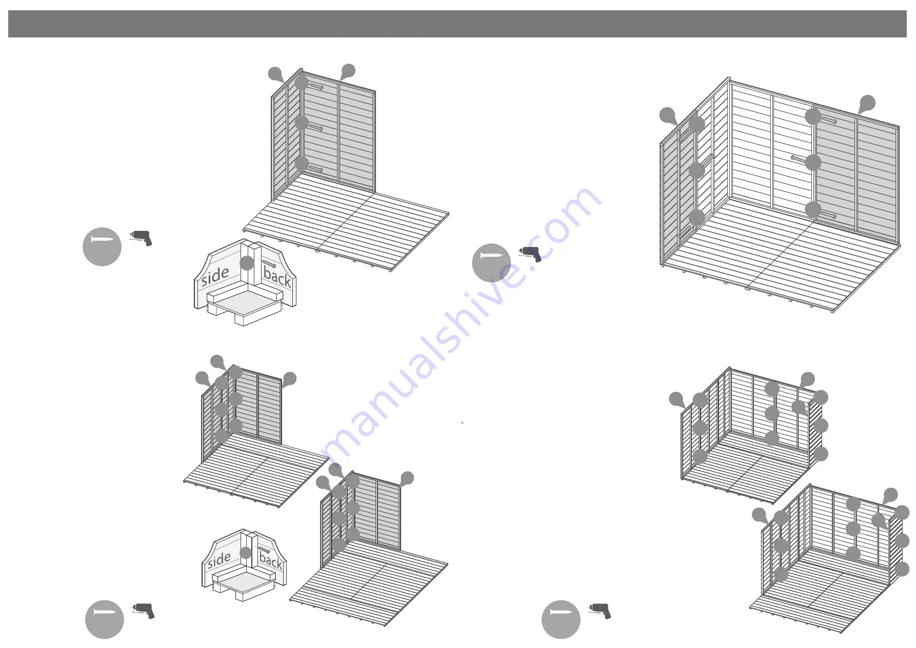 Mercia Garden Products 03DTSHAX0608FGD4MW-V1 Скачать руководство пользователя страница 6