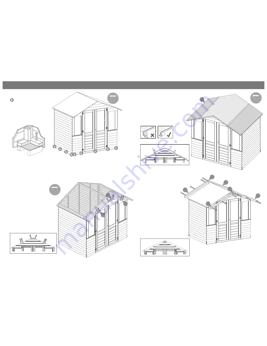 Mercia Garden Products 03OVLPBRN0705-V2 Instructions Manual Download Page 4