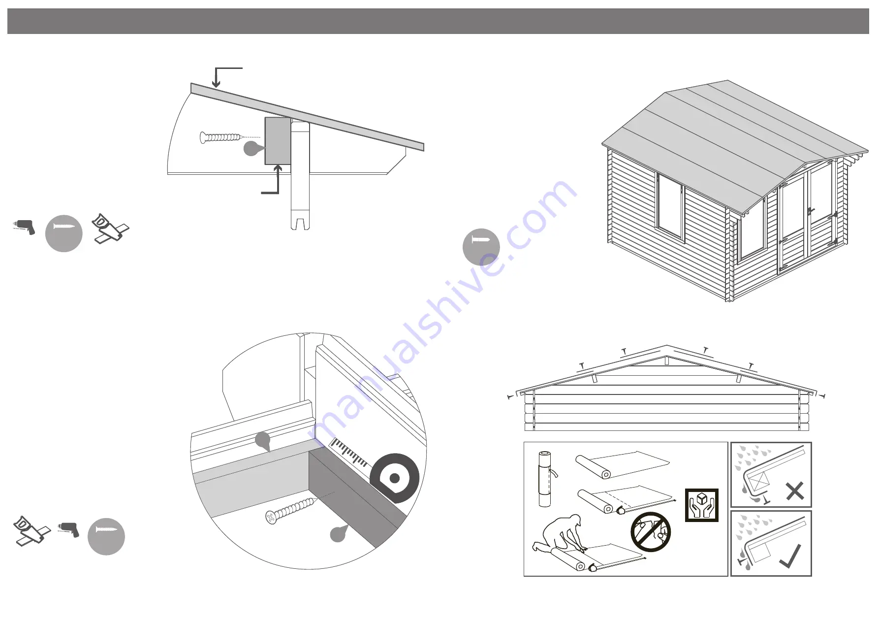 Mercia Garden Products 0619LOG005-V4 General Instructions Manual Download Page 10