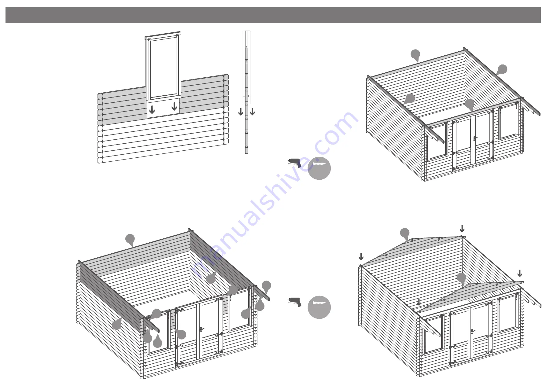 Mercia Garden Products 0628LOG125-V4 Скачать руководство пользователя страница 6