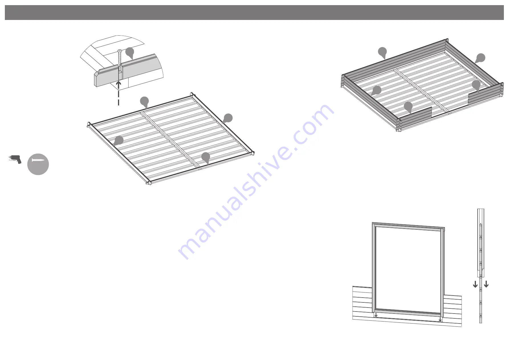 Mercia Garden Products 0634LOG174-V4 Скачать руководство пользователя страница 5