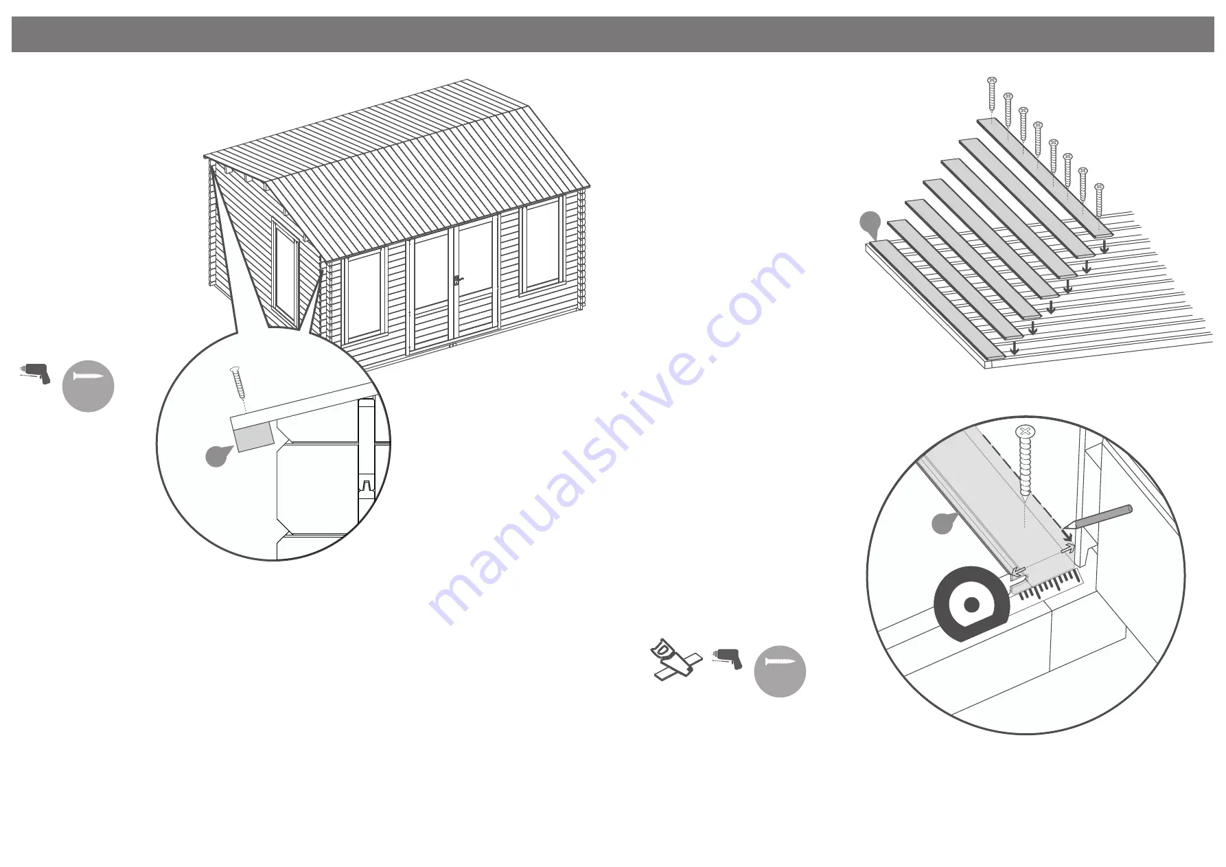 Mercia Garden Products 0634LOG174-V4 General Instructions Manual Download Page 9