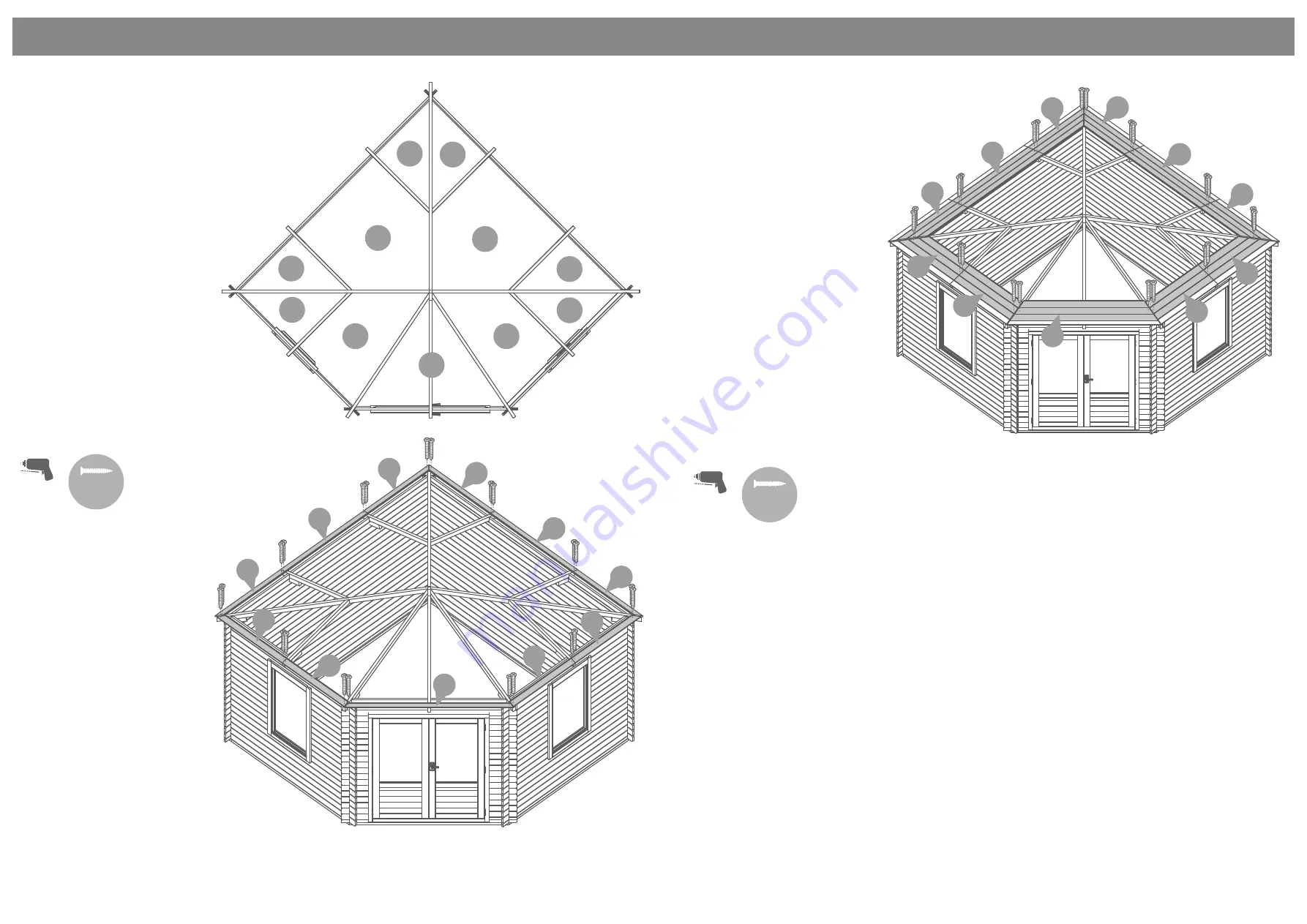 Mercia Garden Products 0644LOG208-V3 Скачать руководство пользователя страница 11