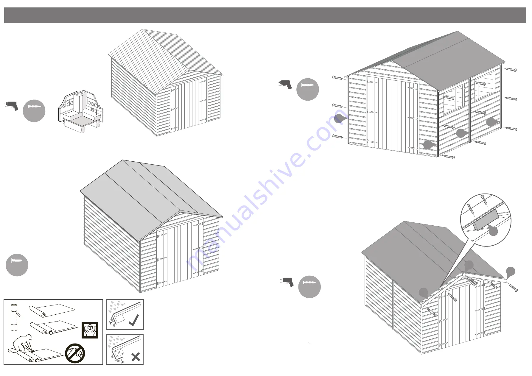 Mercia Garden Products GROUNDSMAN 10 X 8 Скачать руководство пользователя страница 4